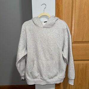 Trendy Queen Amazon Heather Gray Oversized Thick Hoodie Women’s Size Medium